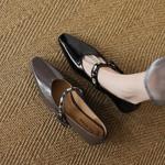 Handcrafted Leather Women’s Shoes - Luxurious Elegance(Etx0863TX655)