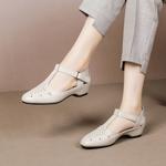 Elegant Handmade Leather Women’s Shoes of Exquisite Quality(Exinyimeik761)