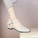Elegant Handmade Leather Women’s Shoes of Exquisite Quality(Exinyimeik761)