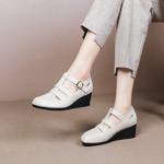 Exquisite Handmade Leather Women's Shoes: Crafted for Elegance and Luxury(Exinyimeik766)