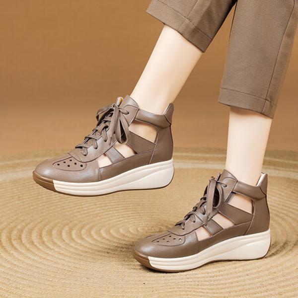 Handcrafted Luxury Leather Women’s Shoes - Exquisite Elegance(Exinyimeik768)