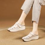 Handcrafted Genuine Leather Women's Shoes: Elegant Craftsmanship and Luxury Quality(Exinyimeik770)