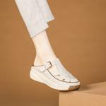 Handcrafted Genuine Leather Women's Shoes: Elegant Craftsmanship and Luxury Quality(Exinyimeik770)