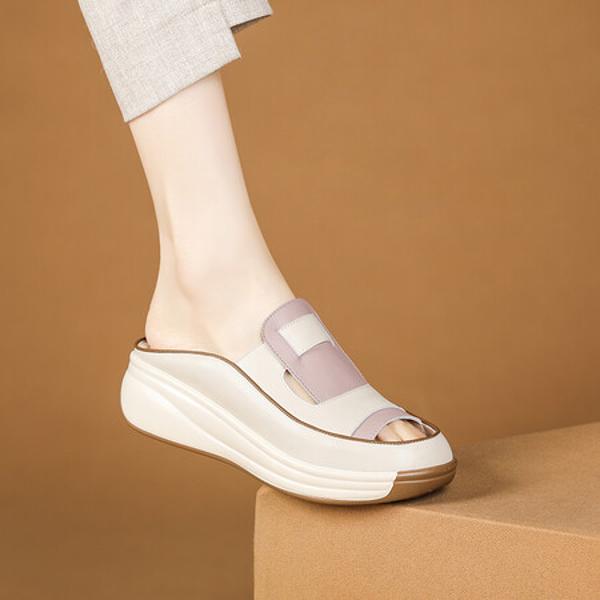 Handcrafted Luxurious Genuine Leather Women's Shoes(Exinyimeik771)