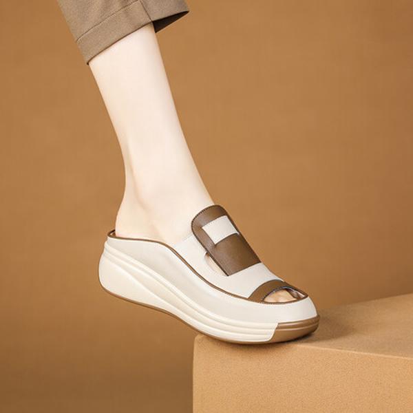 Handcrafted Luxurious Genuine Leather Women's Shoes(Exinyimeik771)