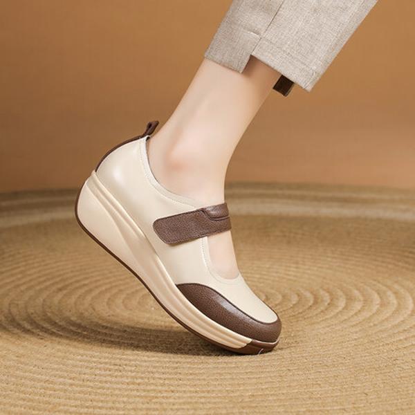 Handcrafted Genuine Leather Women's Shoes: Luxurious Elegance in Every Stitch(Exinyimeik783)