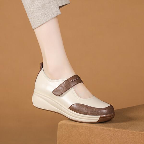 Handcrafted Genuine Leather Women's Shoes: Luxurious Elegance in Every Stitch(Exinyimeik783)