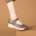 Elegant Handmade Leather Women's Shoes of Exquisite Quality(Exinyimeik782)