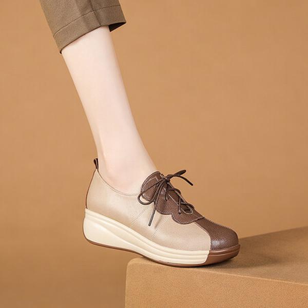 Crafted from Premium Leather: Elegant Handmade Women's Footwear(Exinyimeik790)