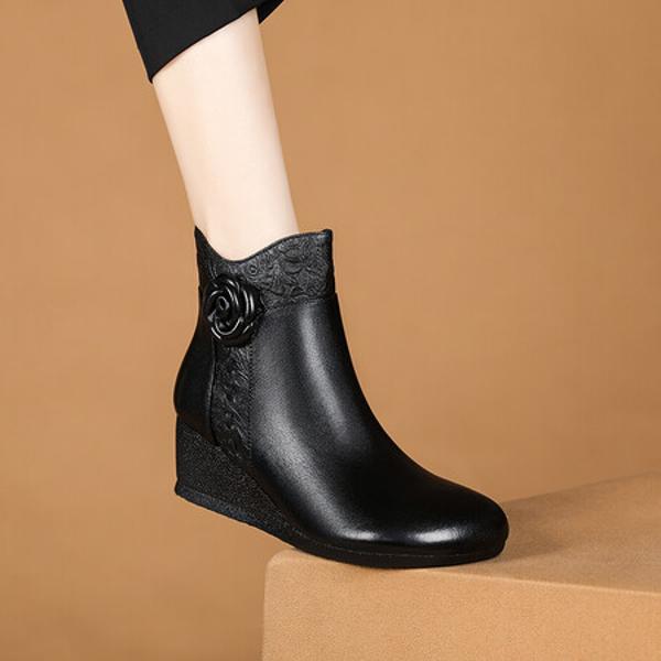 Elegance Meets Craftsmanship: Handcrafted Luxury Leather Heels(Exinyimeik797)