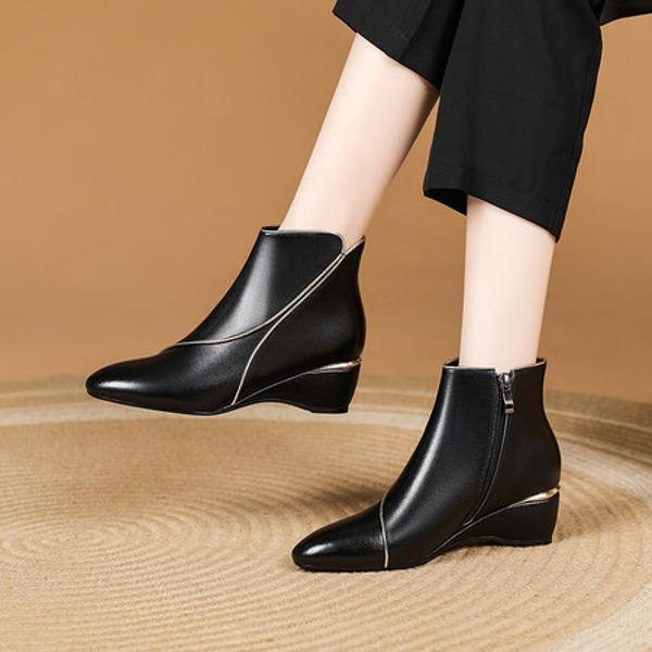 Elegance in Every Stitch: Handcrafted Genuine Leather Women's Shoes of Luxury Quality(Exinyimeik802)