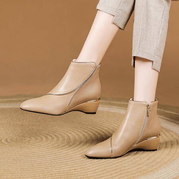 Elegance in Every Stitch: Handcrafted Genuine Leather Women's Shoes of Luxury Quality(Exinyimeik802)