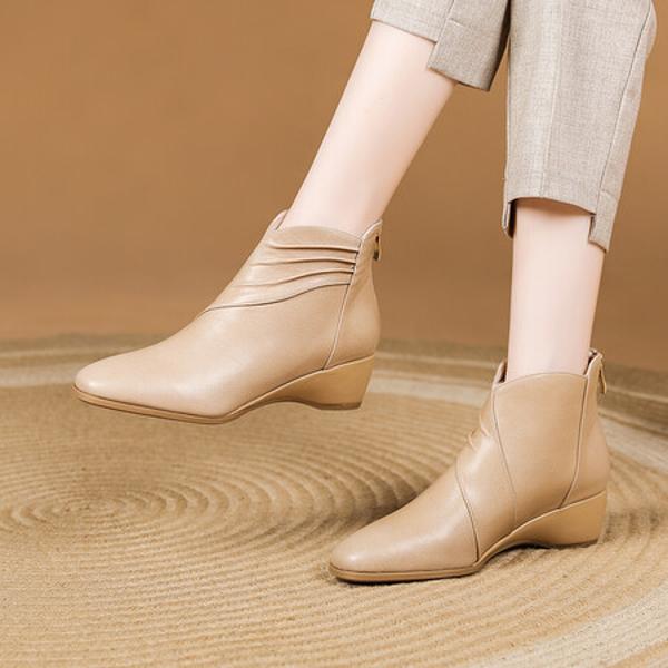 Handcrafted Luxury Leather Women's Shoes: Elegant Artistry & Quality(Exinyimeik800)