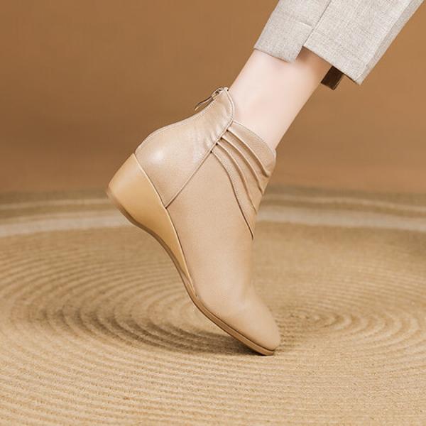 Handcrafted Luxury Leather Women's Shoes: Elegant Artistry & Quality(Exinyimeik800)