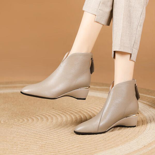 Handcrafted Luxury Genuine Leather Women's Shoes(Exinyimeik815)