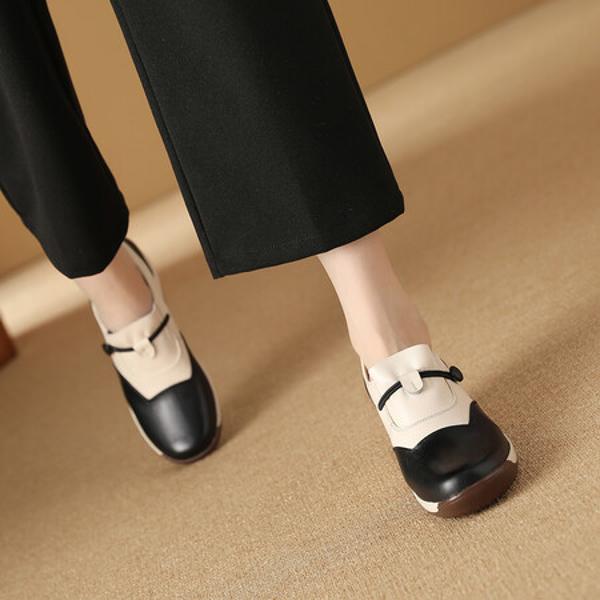 Handcrafted Genuine Leather Women's Shoes: Elegance and Luxury Redefined(Exinyimeik828)