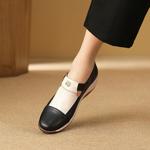 Luxurious Handmade Leather Women's Shoes - Exquisite Craftsmanship(Exinyimeik827)