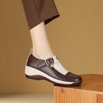 Luxurious Handmade Leather Women's Shoes - Exquisite Craftsmanship(Exinyimeik827)