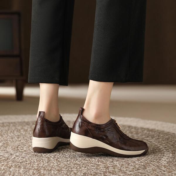 Exquisite Handmade Genuine Leather Women's Shoes - Luxury Craftsmanship Awaits(Exinyimeik829)