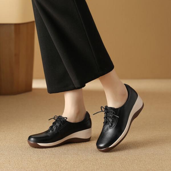 Handcrafted Genuine Leather Women's Shoes: A Symphony of Luxury and Elegance(Exinyimeik830)