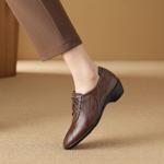 Luxurious Handcrafted Genuine Leather Women's Shoes(Exinyimeik833)