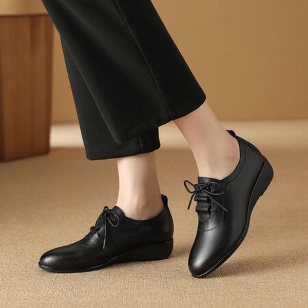 Exquisite Handcrafted Leather Women's Shoes: Elegance Redefined(Exinyimeik835)