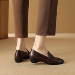 Exquisite Handcrafted Leather Women’s Shoes: Luxury & Elegance(Exinyimeik838)