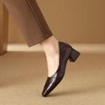 Handcrafted Luxury Leather Women's Shoes, Exquisite Quality(Exinyimeik841)