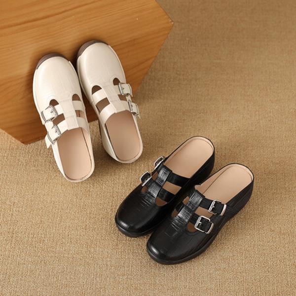 Elegant Handmade Leather Women's Shoes: A Masterpiece of Luxury Craftsmanship(Exinyimeik843)