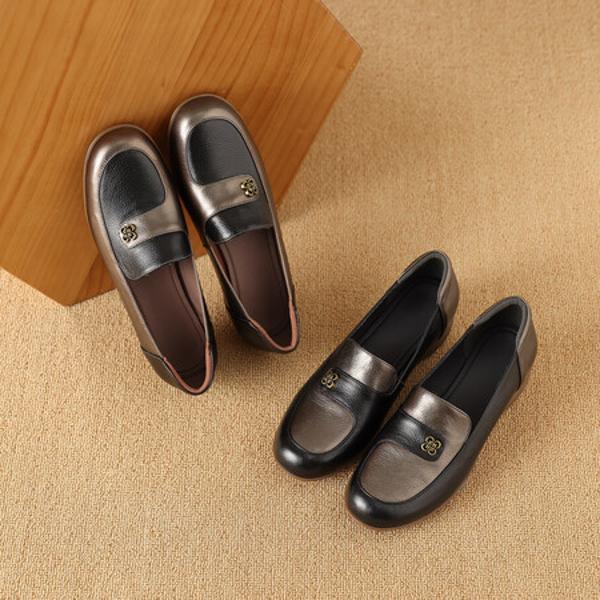 Elegant Handcrafted Leather Women's Shoes - Exquisite Quality & Luxury Design(Exinyimeik848)