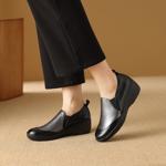 Luxury Handcrafted Genuine Leather Women's Shoes - Timeless Elegance & Quality(Exinyimeik850)