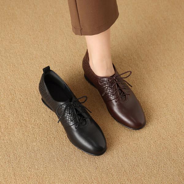 Exquisite Handcrafted Leather Women's Luxury Shoes(Exinyimeik853)