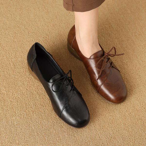 Exquisite Handmade Leather Women's Shoes: Elevate Your Elegance and Craftsmanship(Exinyimeik855)