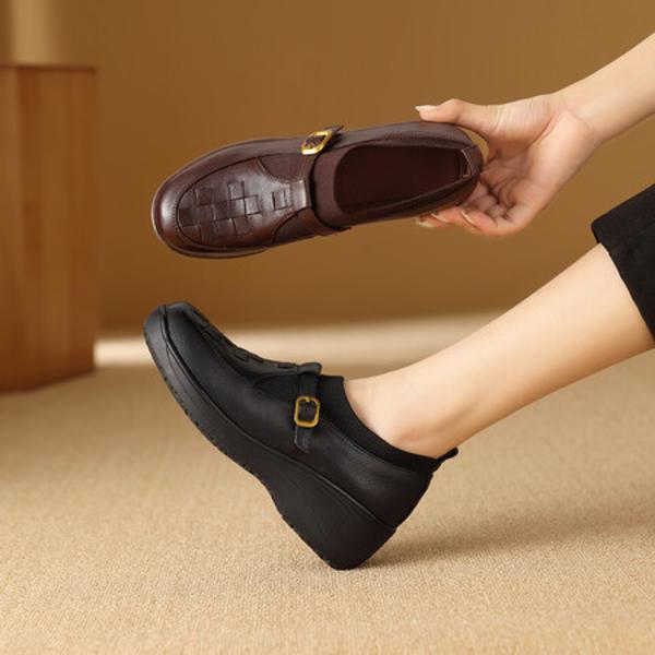 Luxury Handcrafted Genuine Leather Women's Shoes(Exinyimeik858)