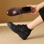 Exquisite Handcrafted Leather Women's Shoes - Luxury in Every Stitch(Exinyimeik865)