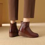 Handcrafted Leather Women's Shoes: Elegant Luxury Quality(Exinyimeik866)