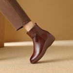 Handcrafted Leather Women's Shoes: Elegant Luxury Quality(Exinyimeik866)