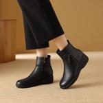 Handcrafted Leather Women's Shoes: Elegant Luxury Quality(Exinyimeik866)