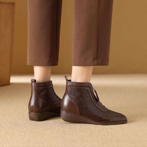 Handcrafted Luxury Leather Women's Shoes - Elegant Artistry(Exinyimeik869)