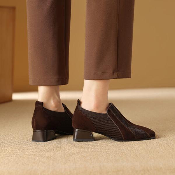 Luxurious Handcrafted Leather Women's Shoes: Elegance, Craftsmanship, and Quality.(Exinyimeik870)