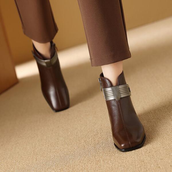 Premium Handcrafted Leather Women's Shoes: Elegance Redefined(Exinyimeik871)