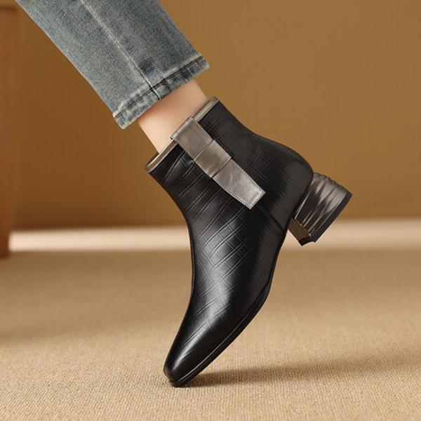 Handcrafted Genuine Leather Women's Shoes: Elegant Luxury with Superior Craftsmanship(Exinyimeik873)