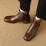 Handcrafted Genuine Leather Women's Shoes: Elegant Luxury with Superior Craftsmanship(Exinyimeik873)