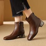 Handcrafted Leather Women's Shoes: Elegant, Luxurious, and High-Quality(Exinyimeik877)