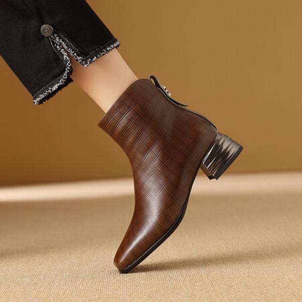 Exquisite Handmade Leather Women's Shoes: Luxurious Craftsmanship & Elegance(Exinyimeik877-1)