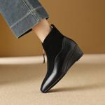 Elegantly Crafted Genuine Leather Women's Shoes: Luxury Meets Artisan Quality(Exinyimeik881-1)