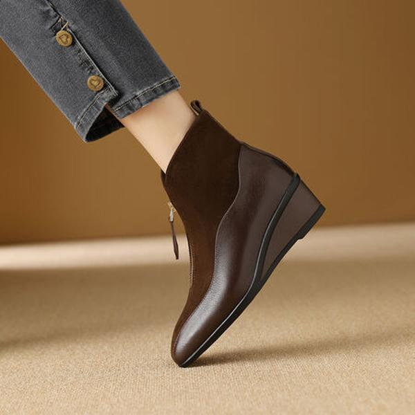 Elegantly Crafted Genuine Leather Women's Shoes: Luxury Meets Artisan Quality(Exinyimeik881-1)