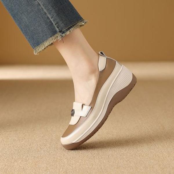 Exquisite Handcrafted Leather Women's Shoes: Luxe Elegance(Exinyimeik883)