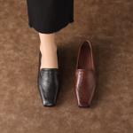 Exquisite Handmade Genuine Leather Women’s Shoes: Luxurious Elegance & Craftsmanship(Exinyimeik889)