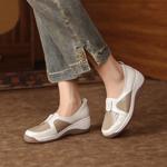 Handcrafted Luxury Leather Women's Shoes with Exquisite Craftsmanship(Exinyimeik892)